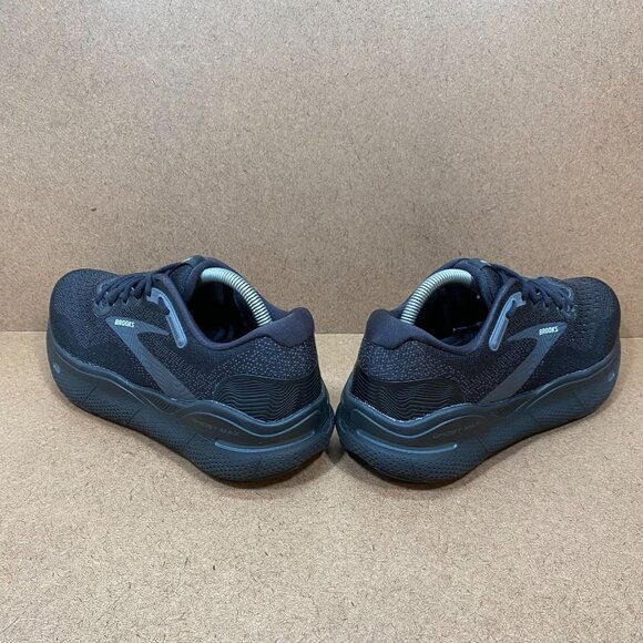 Brooks Ghost Max Running Shoes Wide 2E Black/Ebony Mens Size 8.5 - Picture 4 of 8